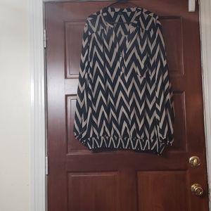 Black and tan striped shirt